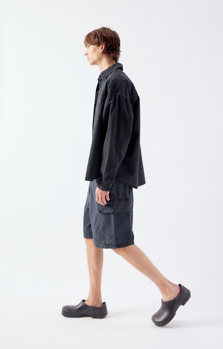 American Vintage Tysco Shirt Oversized Hemd Herren Anthrazit 